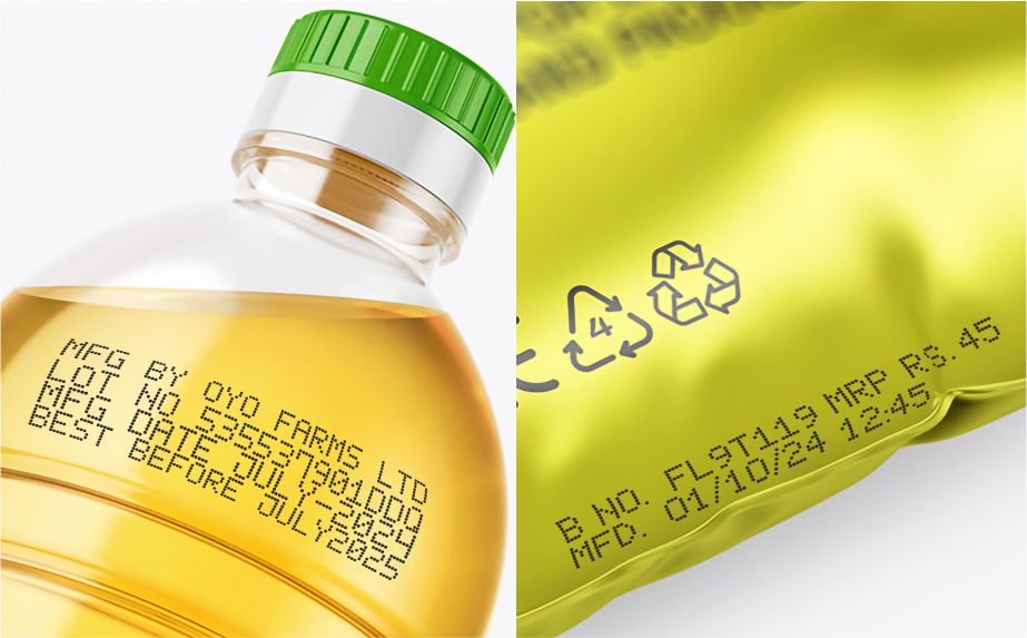 Edible Oil Brands Ensures Secure Coding with KGK Jet Online Batch Coding Machine